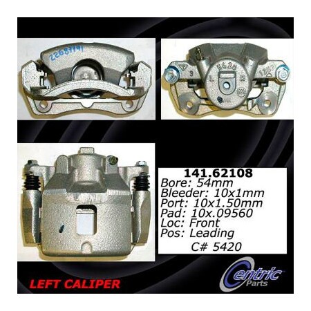 Centric Posi Quiet Loaded Caliper , Posi Quiet 142.62108